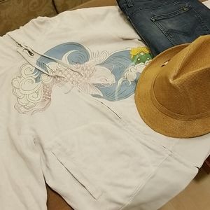 Guess Koi Zip-Up Hoodie